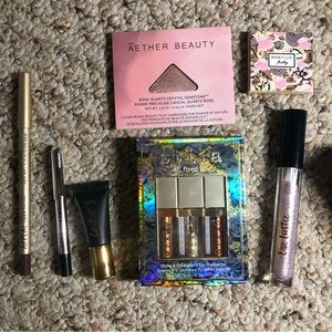 MINI TRAVEL SIZE Bundle 9pcs eye makeup eye liner gel eyeshadow glitter Stila Ma